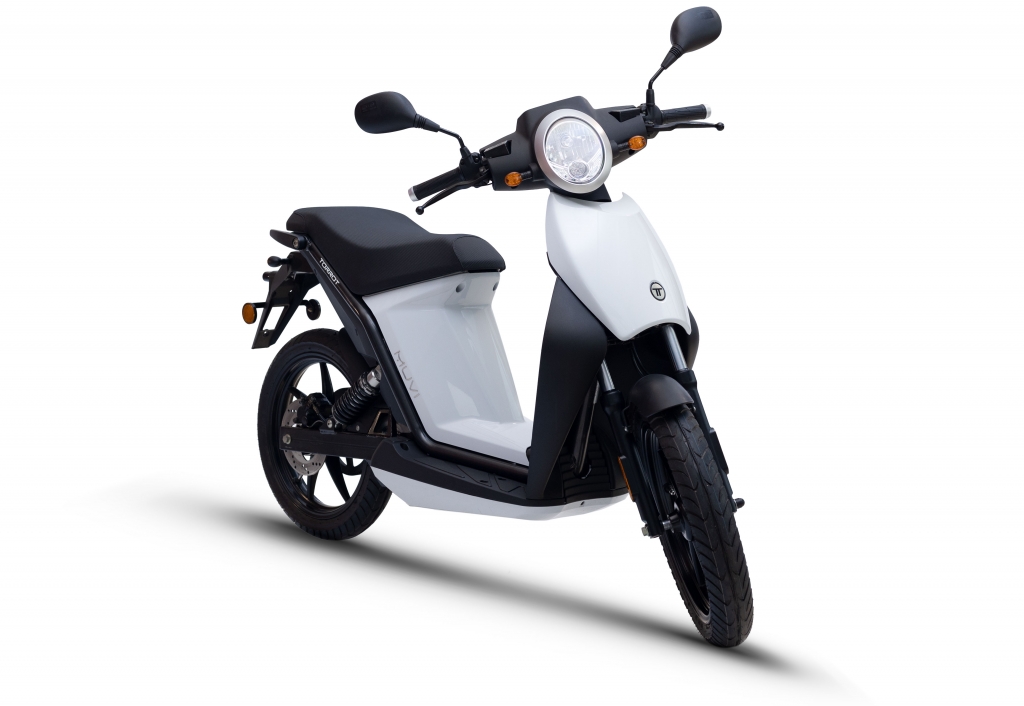 Lightweight store electric moped