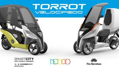 Torrot Velocípedo en el Smart City Expo World Congress de Barcelona