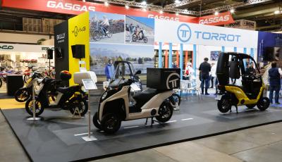 Torrot presenta en EICMA las novedades 2019 de sus vehículos eléctricos